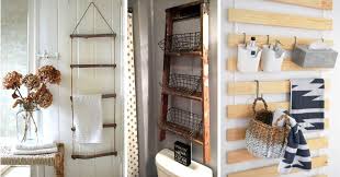 20 Hanging Bathroom Storage Ideas