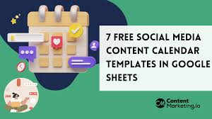 social a content calendar templates