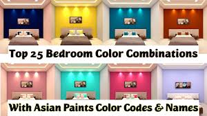 bedroom color combination asian paints