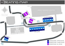 Spectator Seating Guide Honda Indy Toronto More Front Wing