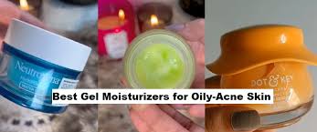 best gel moisturizers for oily acne