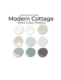 Modern Cottage Color Paint Palette