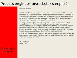 Cover Letter For Process Engineer Under Fontanacountryinn Com