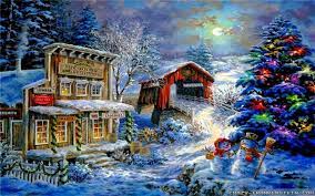 Christmas Scenes Wallpapers - Top Free ...