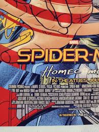 2017 Marvel Spider Man Homecoming 11x17