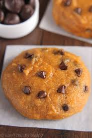 healthy pumpkin chocolate chip cookies