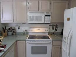 color walls with pickled oak cabinets