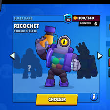 I do not come in peace. ready for battle. gold medalist ricochet was renamed loaded rico and now costs 150 gems (from 30). Fun Fact Rico Is Still Named Ricochet In French Brawlstars