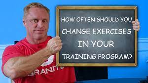 how often should you change exercises