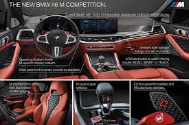 2024 bmw x6 m compeion features