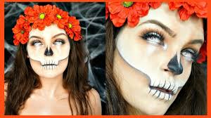 skull makeup tutorial dia de los