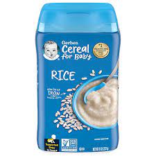 gerber 1st foods cereal single grain