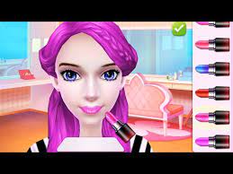 game makeup dress up color hairstyles
