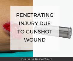 gunshot wounds in icd 10