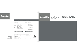 breville juice fountain elite user