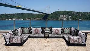 u shaped arabic sofa set
