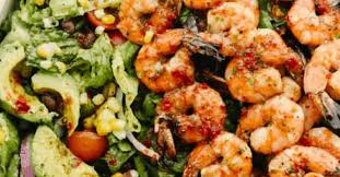 grilled shrimp salad recipe with
