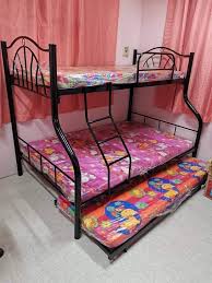 double deck bed stainless steel