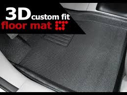 3d custom fit car carpet floor mat by