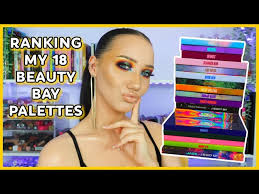 beauty bay palettes ranked