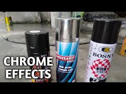 How To Paint Chrome Spray