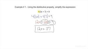 How To Use The Distributive Property To