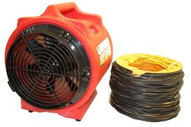 fans air movers ash safety