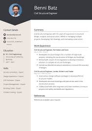 civil structural engineer resume
