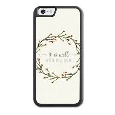 From luxury leather to bulletproof polycarbonate, we've got your phone covered. Iphone 6 Case Christian Quotes Apple Iphone 6s Case Bible It Is Well With My Soul Hard Rubber Tpu Phone Case Cover 0888122239382 Amazon Com Books