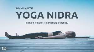 10 minute yoga nidra to reset your