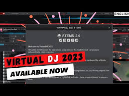 virtual dj 2023 with stems 2 0