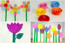 How To Make Paper Flowers For Kids