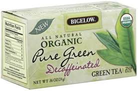 bigelow pure green decaffeinated green