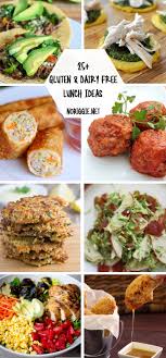 gluten free and dairy free lunch ideas