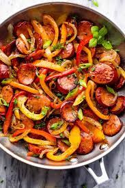 sausage and peppers skillet recipe