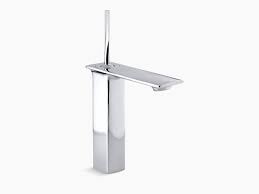 Kohler Stance Tall Single Handle Bathroom Sink Faucet In Polished Chrome