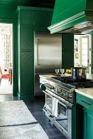 the best in dark green kitchen trends