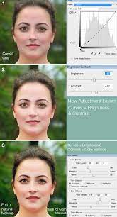 realistic makeup application in