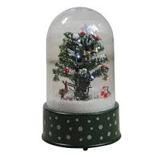 Ideal for outdoor trees and greenery. 11 75 Pre Lit Musical Animated Christmas Tree Snow Globe Glittering Snow Dome Christmas Central