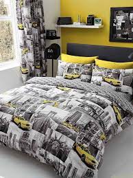 new york patch double duvet cover and