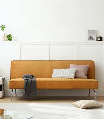 Fabrizio Sofa Bed Mustard Furniture