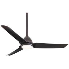 Normally, we list about 10 featured fans. Minka Aire Java 54 In Integrated Led Indoor Outdoor Kocoa Ceiling Fan With Light And Remote Control F753l Ka The Home Depot