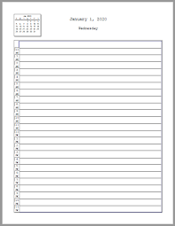 24 Hour Daily Tracker Planner Free To Print Pdf Great