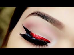 black ombre eyeliner makeup tutorial