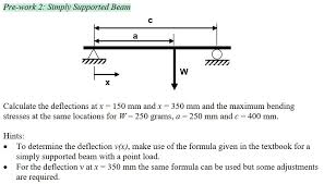 simply supported beam calculate