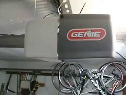 genie garage door opener opens but does