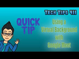 Für jene, die das gleich ausprobieren möchten: Using A Virtual Background With Google Meet A Hack Quick Tip Youtube