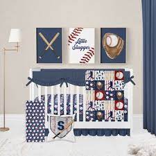 Baby Boy Crib Bedding Set Baseball Crib