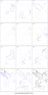 You will learn with step by step pictures and written instructions. How To Draw A Unicorn With Wings Printable Step By Step Drawing Sheet Drawingtutorials101 Com
