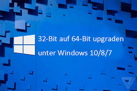 Here's an easy way to comprehend this. Windows 10 8 7 Von 32 Bit Auf 64 Bit Ohne Datenverlust Upgraden